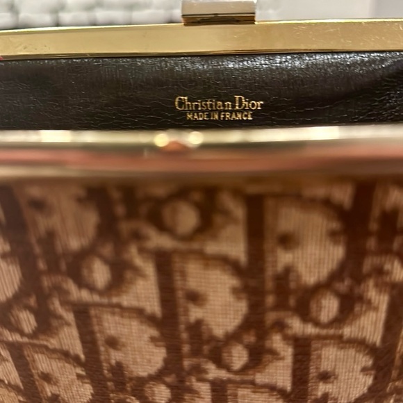 VINTAGE DIOR KISS LOCK CLUTCH - Picture 5 of 9
